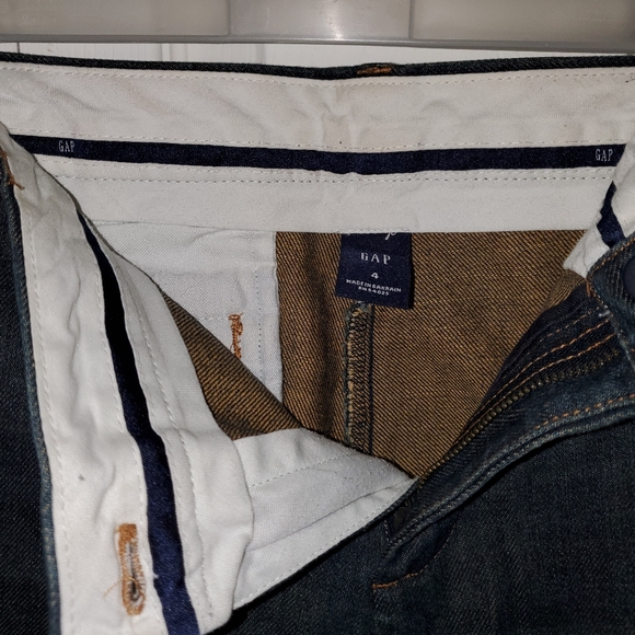 Vintage Gap Denim Wide Leg Capri Size 4 - Picture 3 of 5